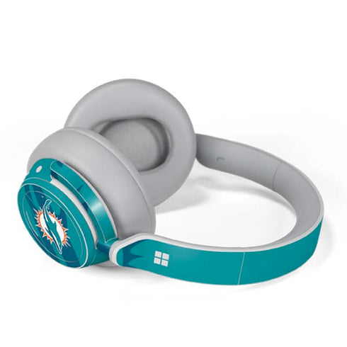 NFL Miami Dolphins Double Vision Surface Headphones Skin